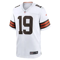 Men's Nike Bernie Kosar White Cleveland Browns Retired Player Game Jersey