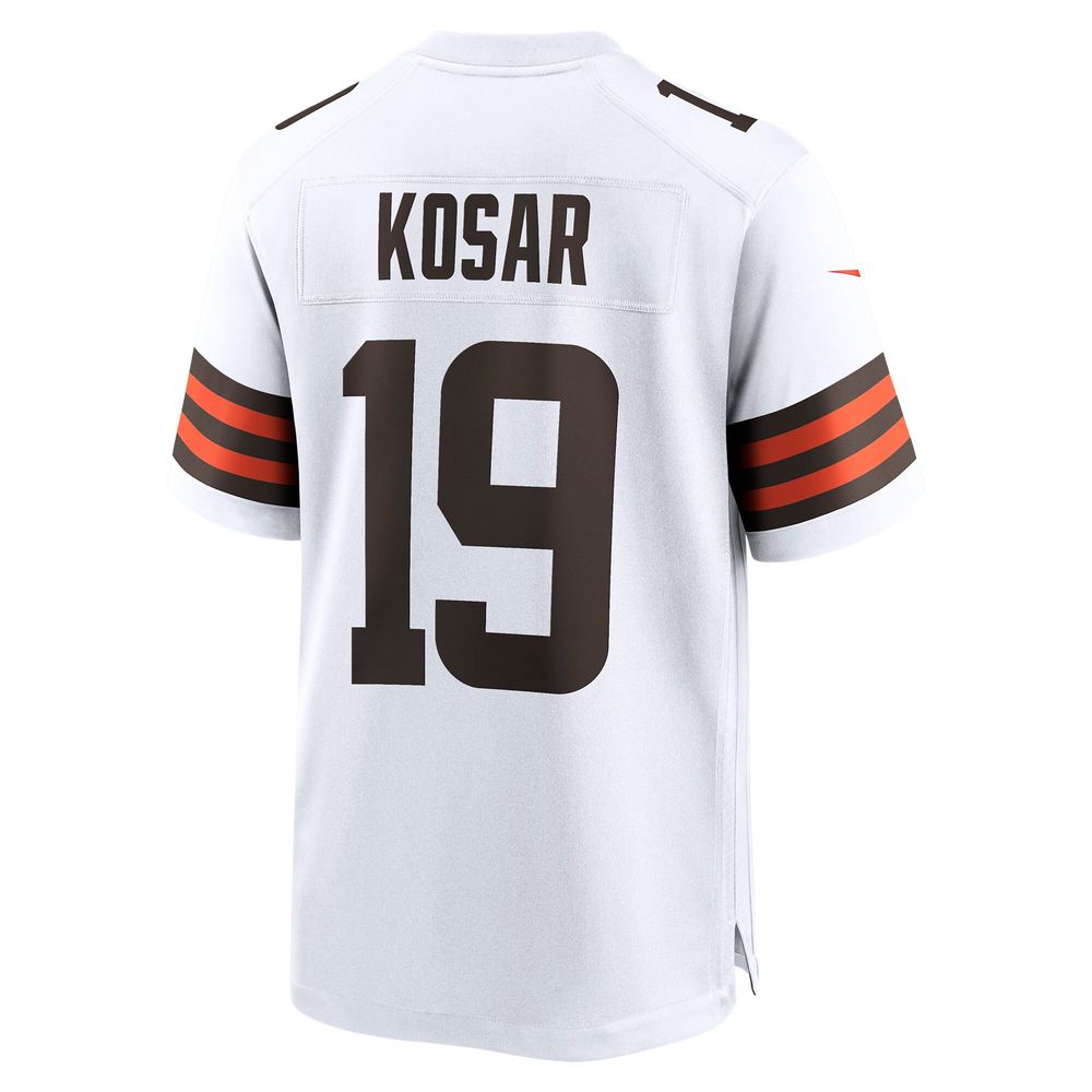 Men's Nike Bernie Kosar White Cleveland Browns Retired Player Game Jersey