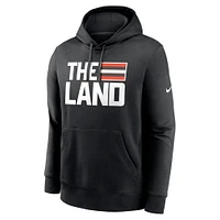 Men's Nike Black Cleveland Browns Local Pack Club Fleece Pullover Hoodie