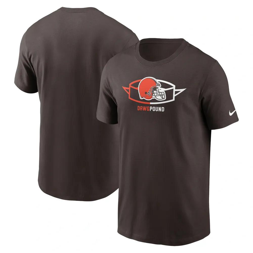 Lids Cleveland Browns Nike Essential Local Phrase T-Shirt - Brown