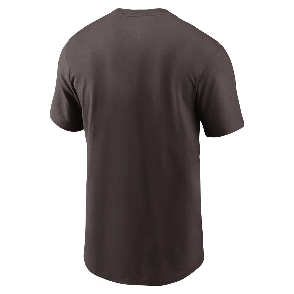 Men's Nike Brown Cleveland Browns Essential Local Phrase T-Shirt