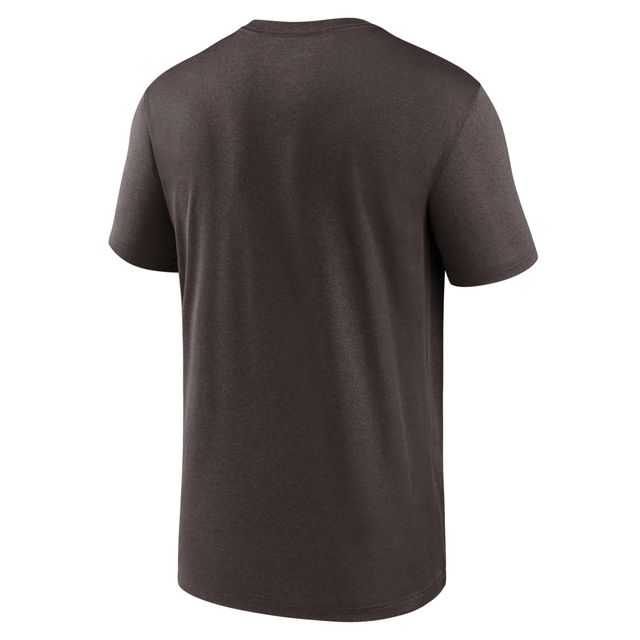 NUT BROWNS MARRON HOMME NIKE LEGEND COMMUNITY T-SHIRT TEEMENSCR