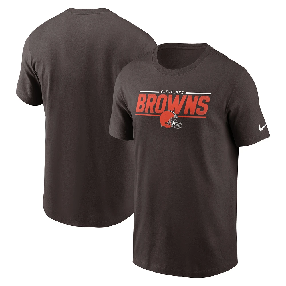 Men's Nike Brown Cleveland Browns Muscle T-Shirt