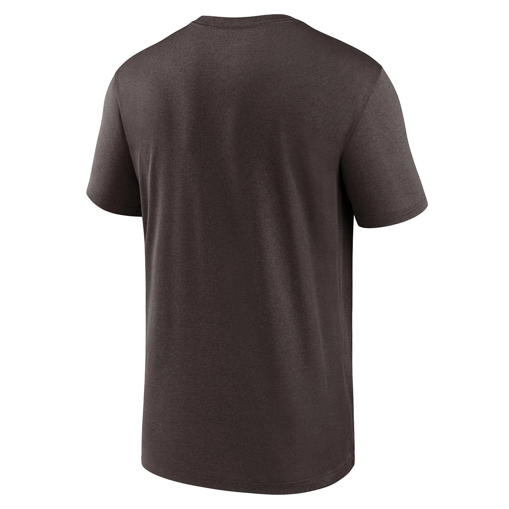 Men's Nike Cleveland Browns Primetime Legend Logo Performance T-Shirt