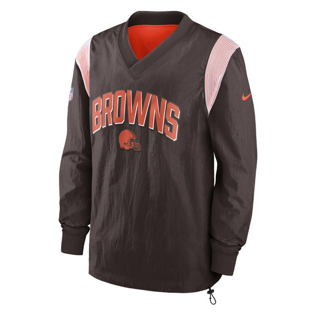 Outerstuff Youth Brown Cleveland Browns Showtime Long Sleeve T-Shirt Size: Large