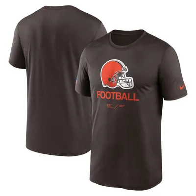 Cleveland Browns Nike Sideline Infograph Performance T-Shirt