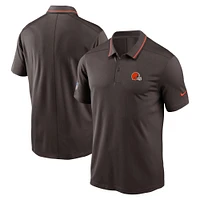 Men's Nike Brown Cleveland Browns Sideline Victory Performance Polo