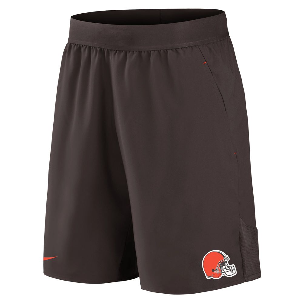 Men's Nike Brown Cleveland Browns Stretch Woven Shorts