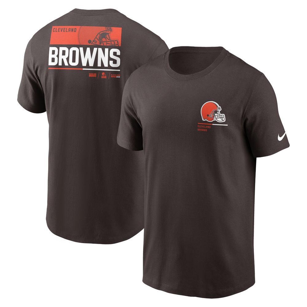 Men's Nike Brown Cleveland Browns Team Incline T-Shirt