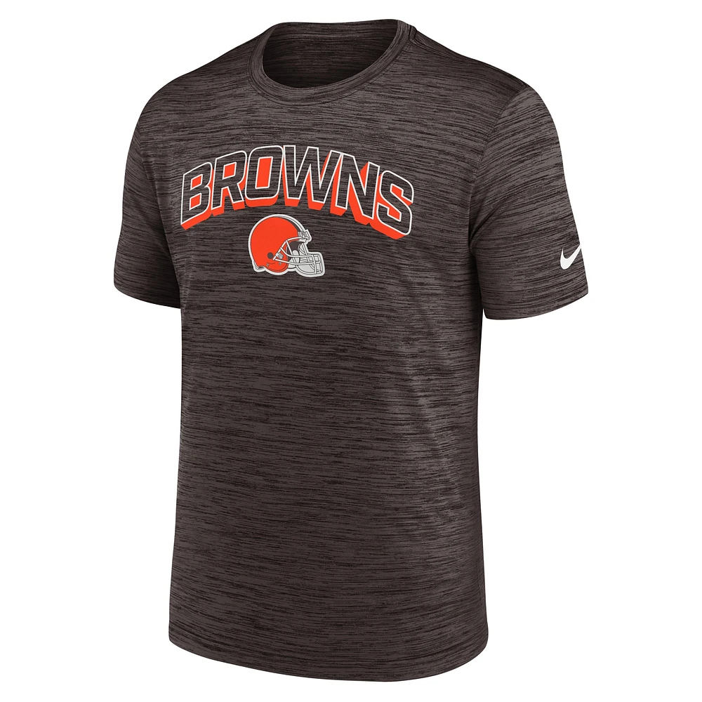 Men's Nike Brown Cleveland Browns Velocity Performance T-Shirt