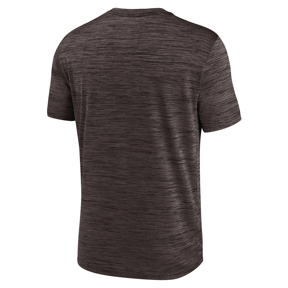 Men's Nike Brown Cleveland Browns Velocity Performance T-Shirt