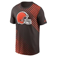 T-shirt Nike Cleveland Browns Yard Line Fashion Asbury marron pour homme