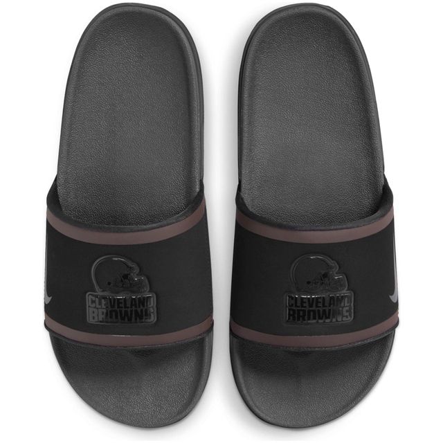 Sandales Nike Cleveland Browns Team Off-Court Slide pour hommes