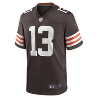Men's Nike Corey Bojorquez Brown Cleveland Browns Game Jersey