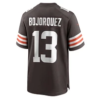 Men's Nike Corey Bojorquez Brown Cleveland Browns Game Jersey
