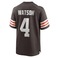 Maillot de match Nike Deshaun Watson pour hommes, marron, Cleveland Browns