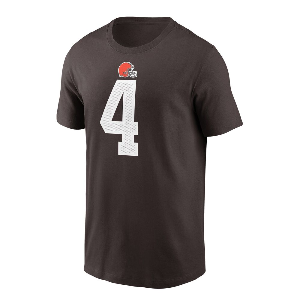 Men's Nike Deshaun Watson Cleveland Browns Player Name & Number T-Shirt