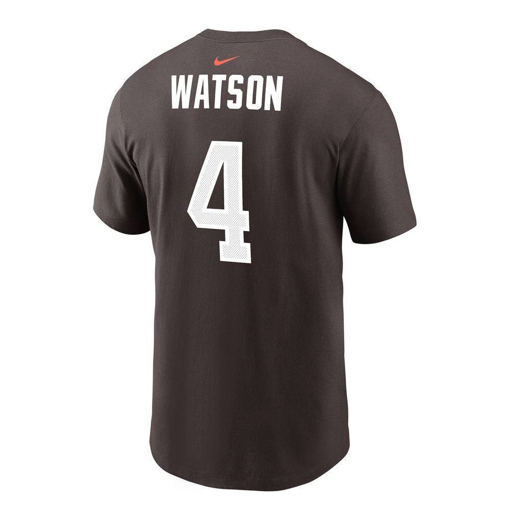 Men's Nike Deshaun Watson Cleveland Browns Player Name & Number T-Shirt