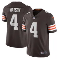 Maillot Nike Deshaun Watson pour hommes, marron, Cleveland Browns Vapor Limited