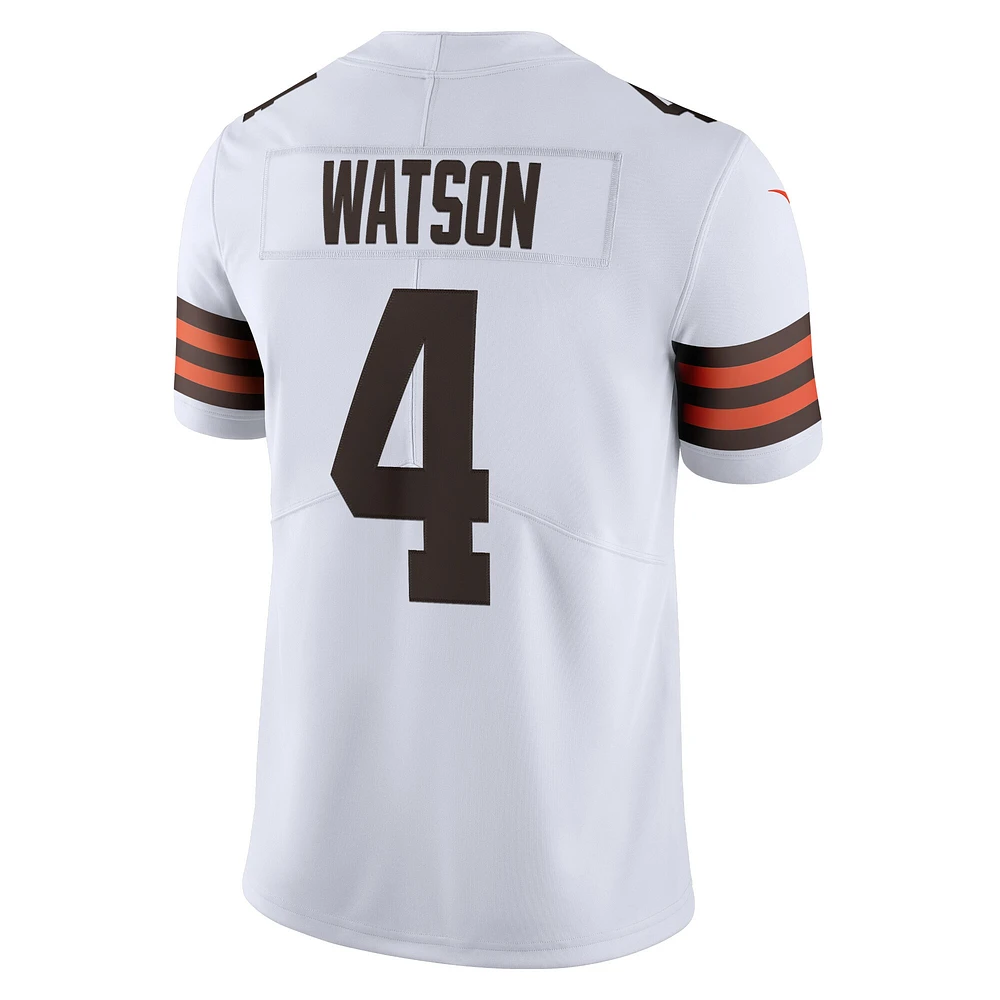 Maillot Nike Deshaun Watson pour homme, blanc, Cleveland Browns 2020 Vapor Limited