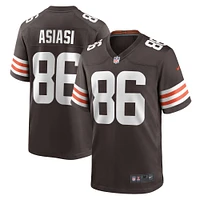 Maillot de match Nike Devin Asiasi pour hommes, marron, Cleveland Browns