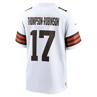 Men's Nike Dorian Thompson-Robinson  White Cleveland Browns Game Jersey