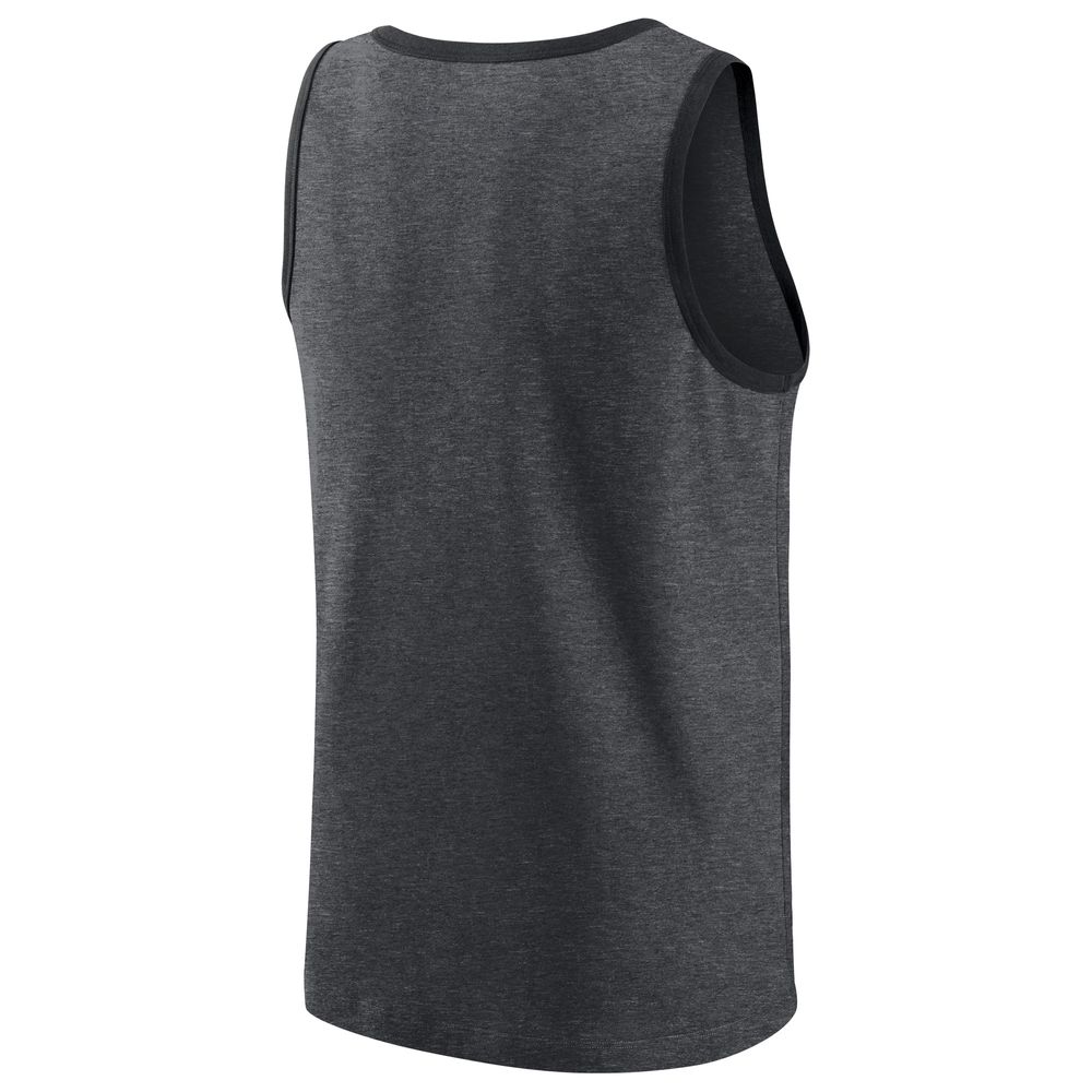 Men's Nike Heathered Charcoal Cleveland Browns Tri-Blend Tank Top