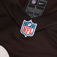 Maillot de joueur retraité Nike Joe DeLamielleure pour hommes, marron des Cleveland Browns