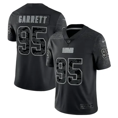 Men's Nike Myles Garrett Brown Cleveland Browns Game Jersey Size: Extra Large