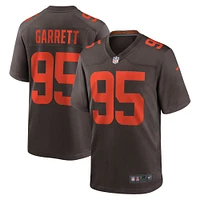 Maillot de match alternatif des Cleveland Browns Nike Myles Garrett Brown pour homme