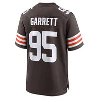 Maillot de match Nike Myles Garrett Brown des Cleveland Browns pour homme