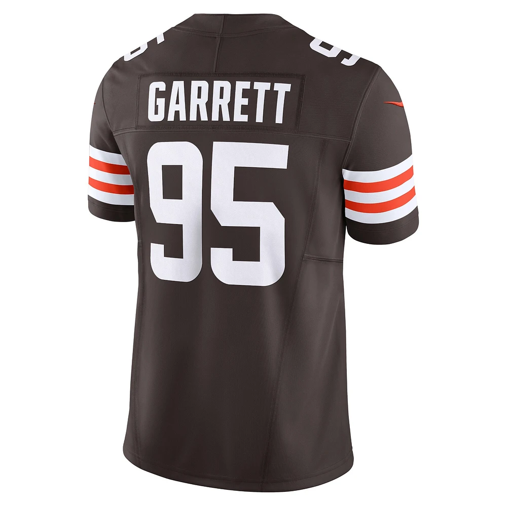 Men's Nike Myles Garrett Brown Cleveland Browns Vapor F.U.S.E. Limited Jersey