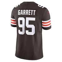 Nike Myles Garrett Marron Cleveland Browns Vapor F.U.S.E. Maillot limité