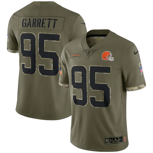 Myles Garrett Cleveland Browns Nike Vapor Limited Jersey - White