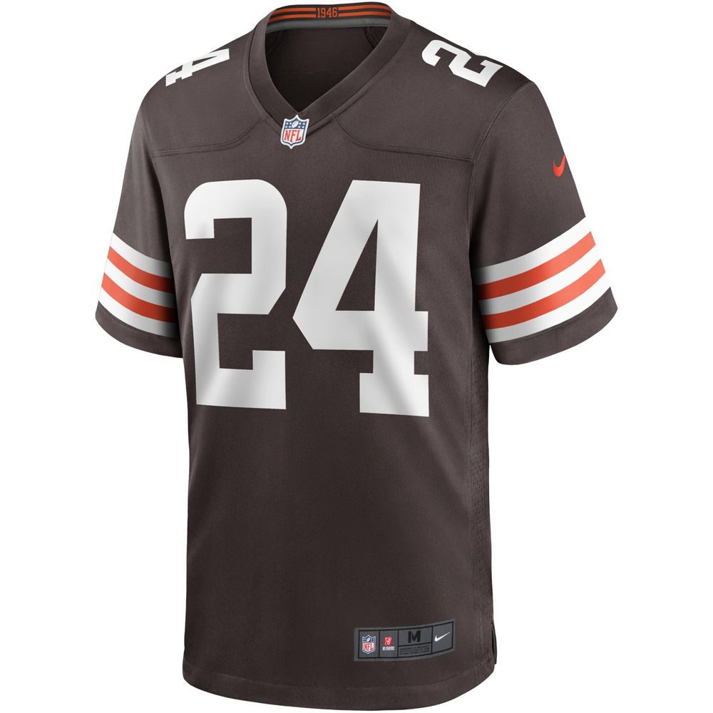 Men's Nike Nick Chubb Brown Cleveland Browns - Game Jersey