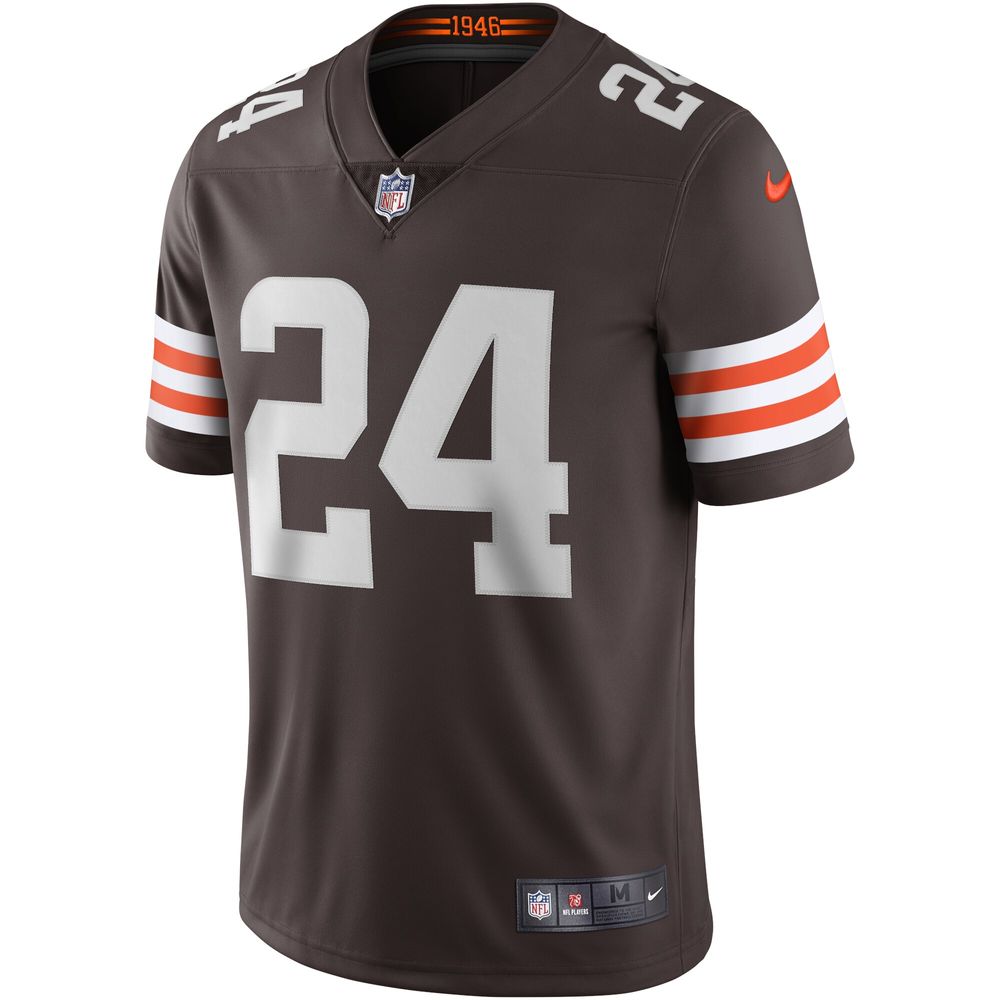 Men's Nike Nick Chubb Cleveland Browns Vapor Limited Jersey