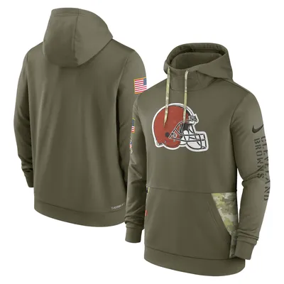 Nike Men's Arizona Cardinals Salute To Service Therma Hoodie Sweatshirt  Medium M