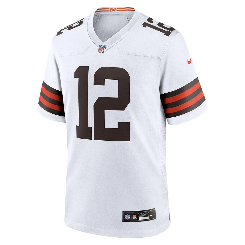 Maillot Nike Shedeur Sanders blanc pour homme