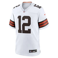 Maillot Nike Shedeur Sanders blanc pour homme
