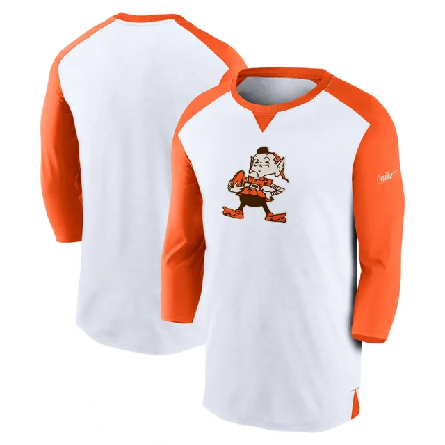 Lids Tampa Bay Buccaneers Nike Rewind 3/4-Sleeve T-Shirt - White/Orange