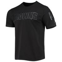 Men's Pro Standard Black Cleveland Browns Logo Team Shirt