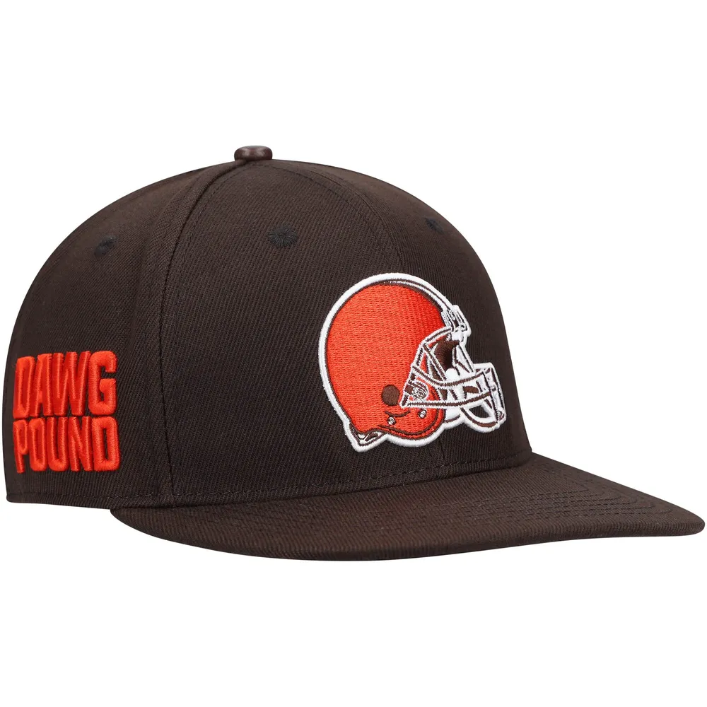 Men's Cleveland Browns '47 Brown Logo Striped Bucket Hat