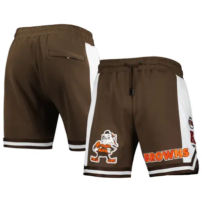 Lids Cleveland Browns Mitchell & Ness Big Face 3.0 Fashion Shorts - Black