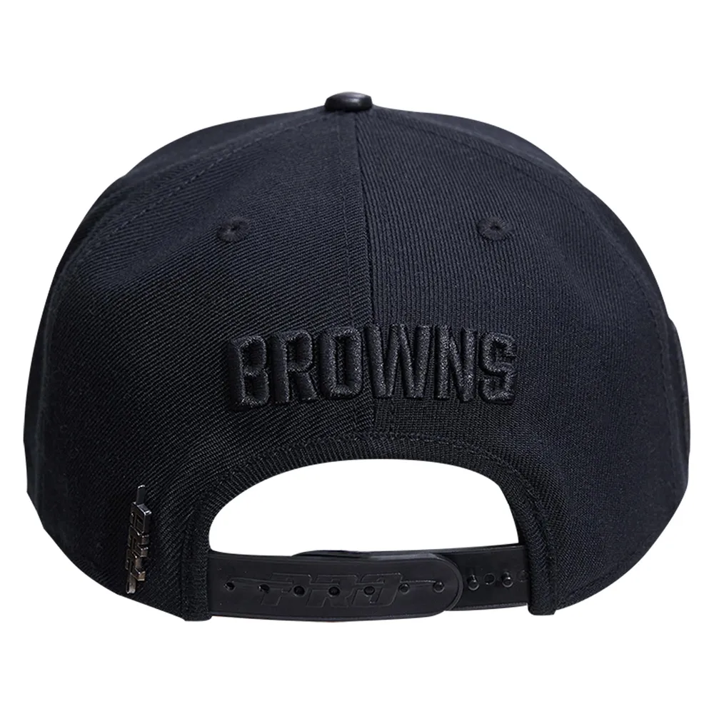 Cleveland Browns Baseball Cap Hat Lids Black Snapback