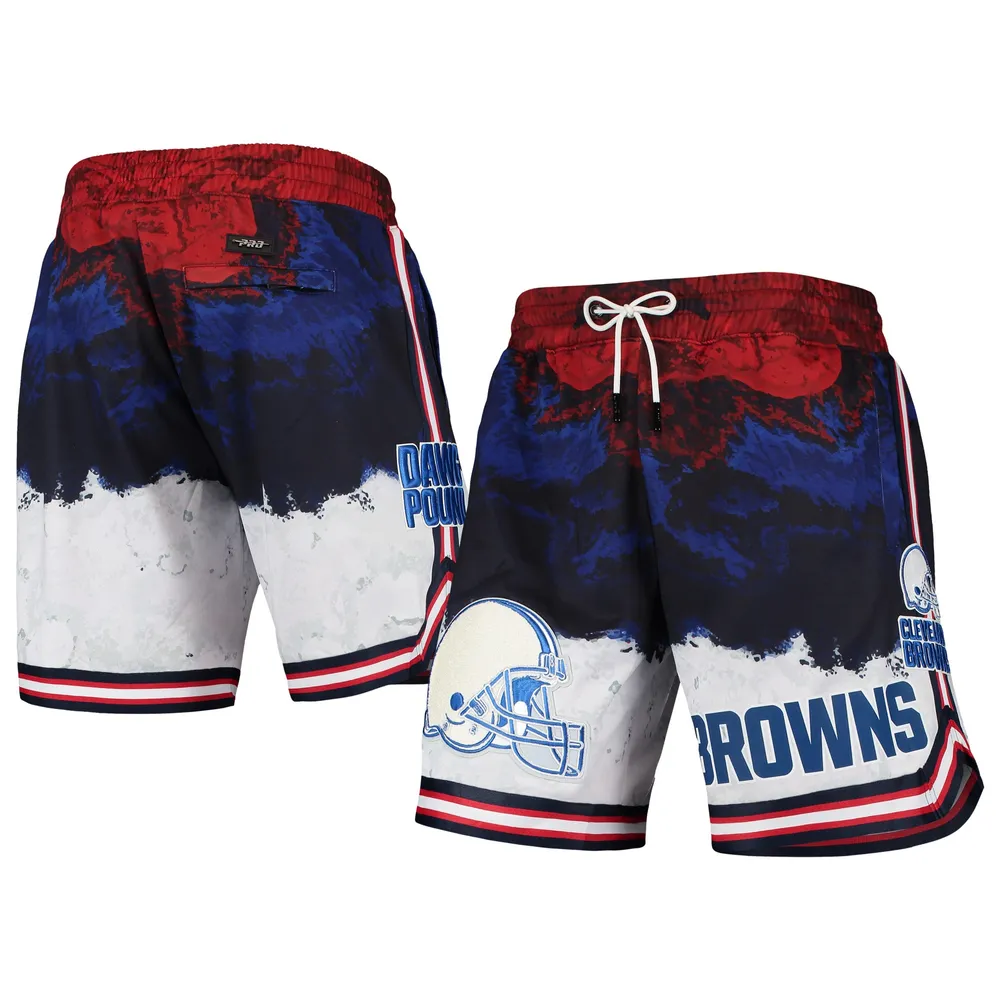 Men's Pro Standard Navy/Red Cleveland Browns Americana Shorts