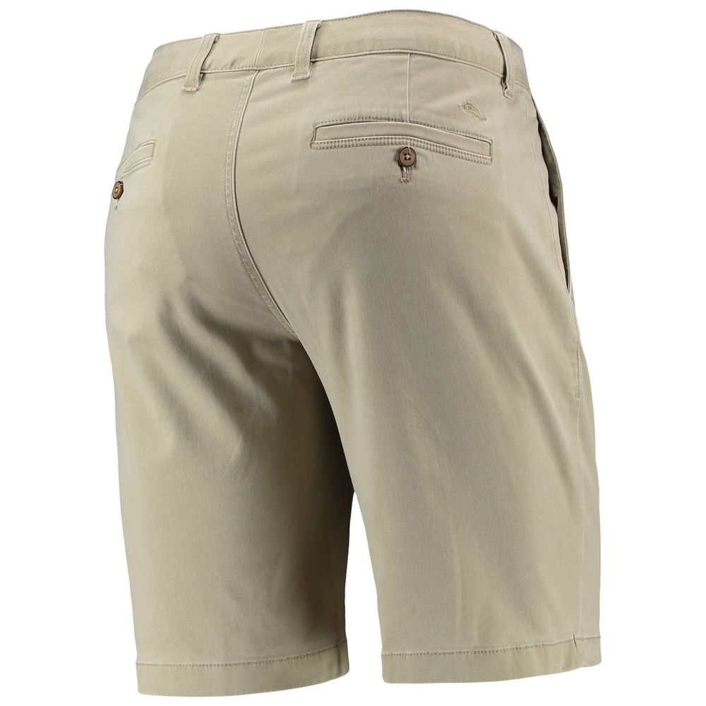 Men's Tommy Bahama Khaki Cleveland Browns Boracay Tri-Blend Shorts