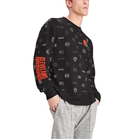 Sweat Tommy Hilfiger Cleveland Browns Reid graphique pour homme noir