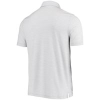 Vineyard Vines Men's Vineyard Vines Gray/White Cleveland Browns Winstead  Striped Polo