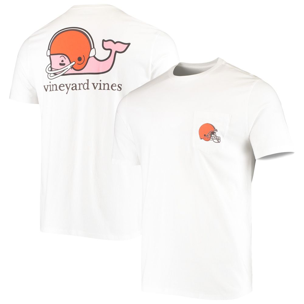 Vineyard Vines Men's Vineyard Vines White Cleveland Browns Big