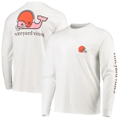 Lids Arizona Cardinals Vineyard Vines Whale Helmet Long Sleeve T